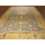 Hand Knotted Wool Area Rug in Blue