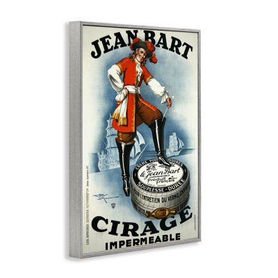 Publicité antique sur toile cirée, giclée, design par Marcus Jules