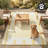 Outdoor Rug Recycled Plastic Waterproof Patio - Ivin Yellow-965111023