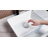 16'' L x 12'' W Ceramic Rectangular Vessel Bathroom Sink With Rounded Corners
