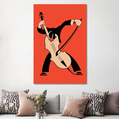 The Cello by Mark Rogan - Wrapped Canvas Gallery-Wrapped Canvas Giclée