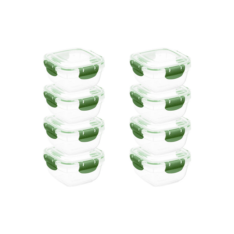 Dibora Container Food Storage Set, 16 oz, Green