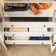 Six-Door Three-Drawer Closet System With Light