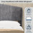 Velvet Upholstered Bed - Enhances The Master Bedroom With A Luxurious And Peaceful Focus. The Sturdy Structure Ensures Peaceful Sleep, Blending Luxury And Comfort Into One, Full Size, Color: Gray-430733769-430733774