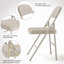 Ensemble de 4 chaises pliantes empilables et rembourrées Latitude Run®-584460363