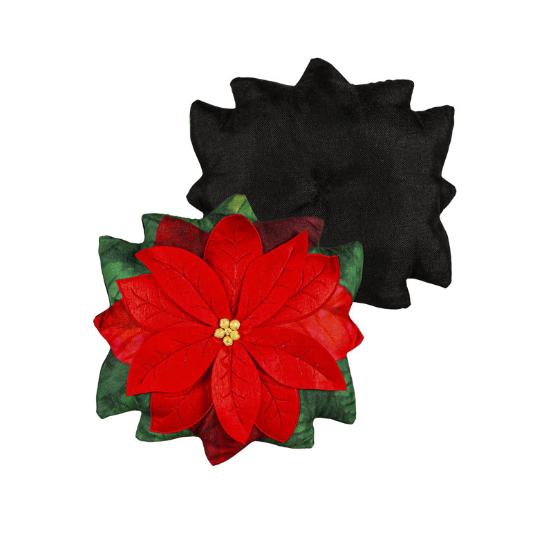 Coussin 15 "X 15" Christmas Joy Shaped