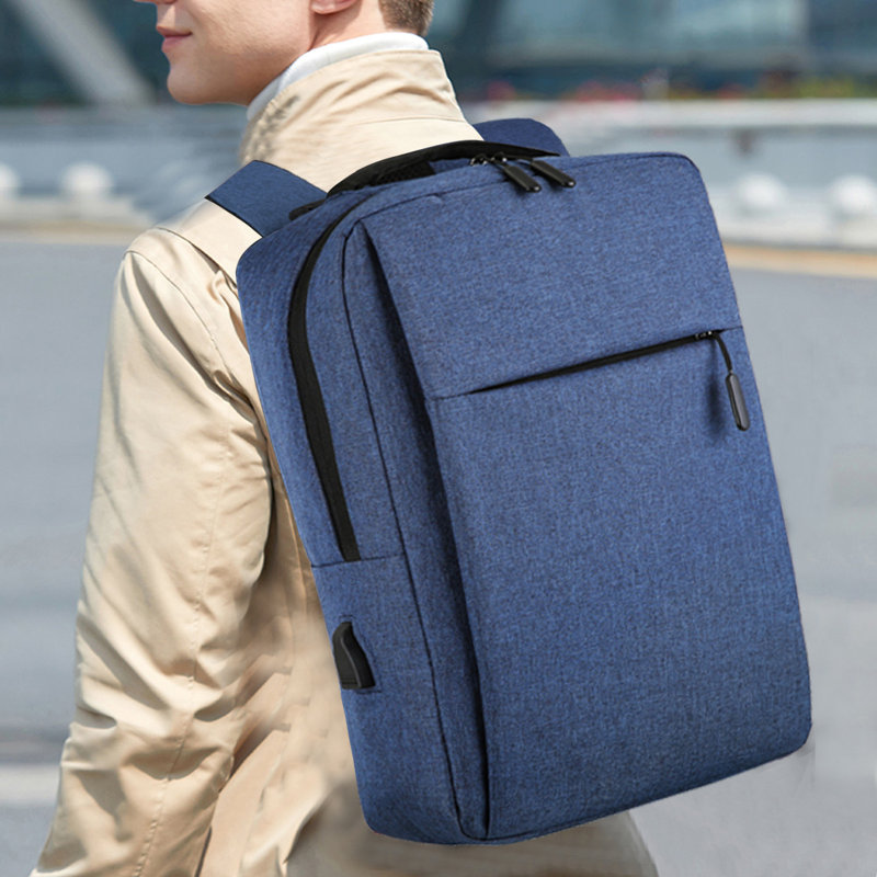 Sac à dos pour ordinateur portable de 15,6 pouces, ordinateurs portables professionnels de voyage avec port de charge USB, sac d'ordinateur scolaire pour enfants et femmes