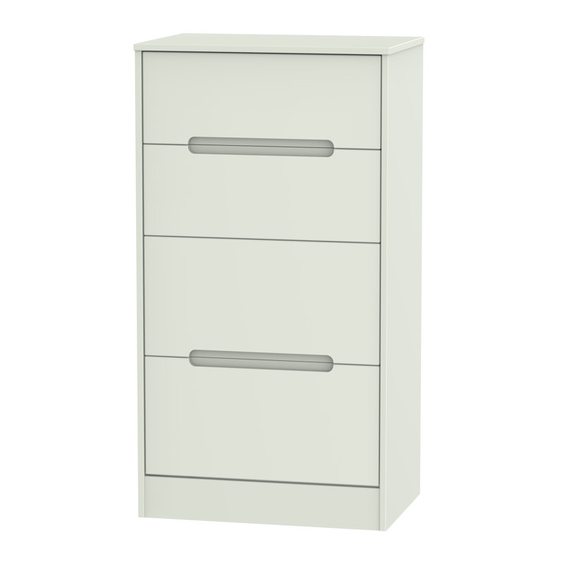 Fully Assembled Vernon 4 Drawer Chest, Kashmir Matt