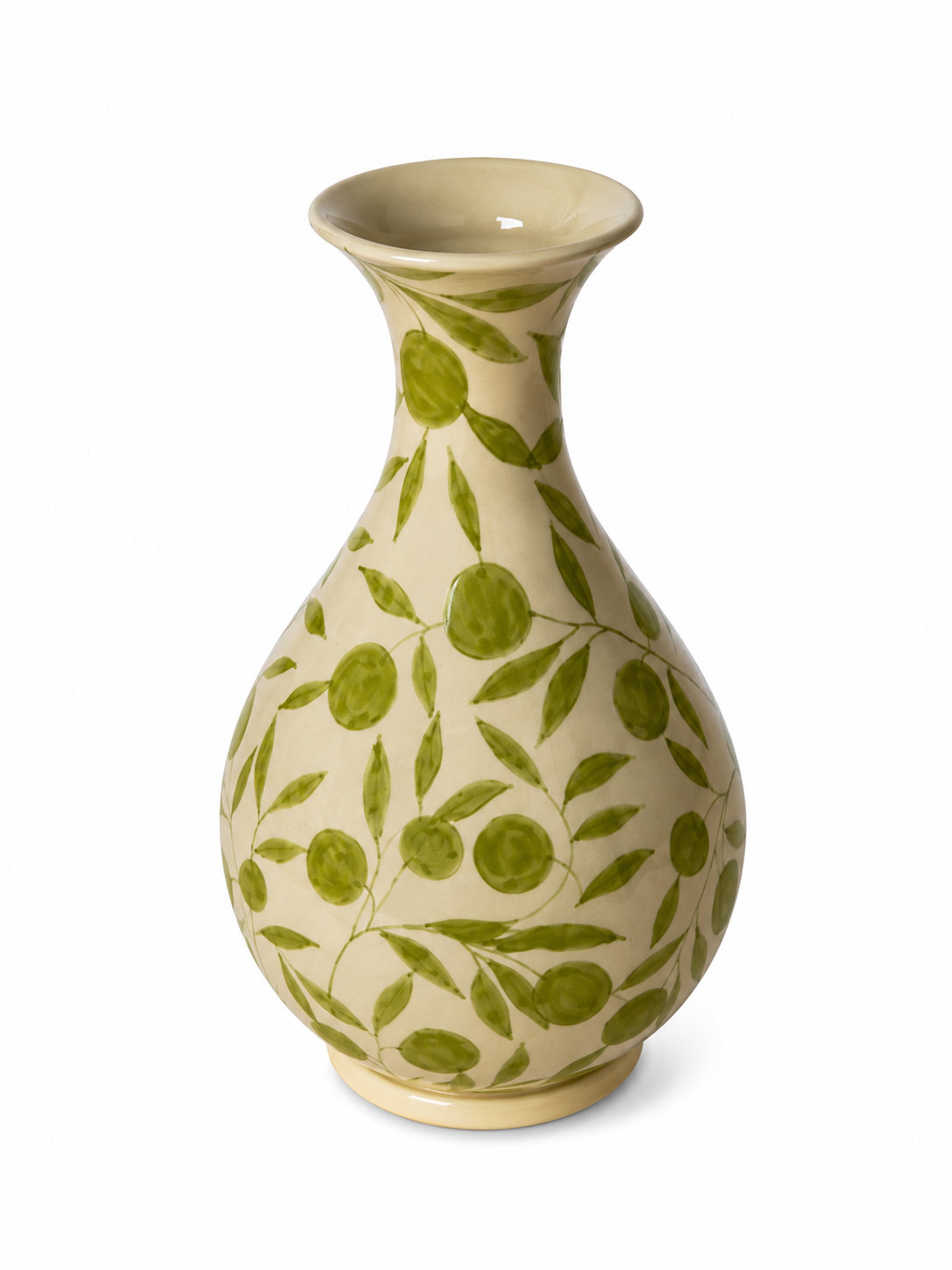 Olivia Sage Green Vase Large, Small, Sage Green