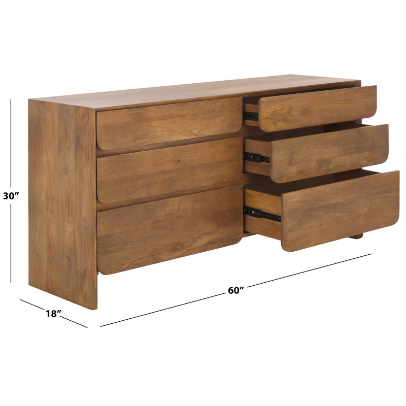 Grigorio 2 Piece Brown Bedroom Set