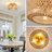 Rattan Semi Flush Mount-1348352667