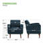 Chaise avec accoudoirs Whorton-125213839
