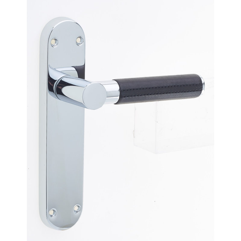 Ascot Passage Door Handle, Polished Chrome