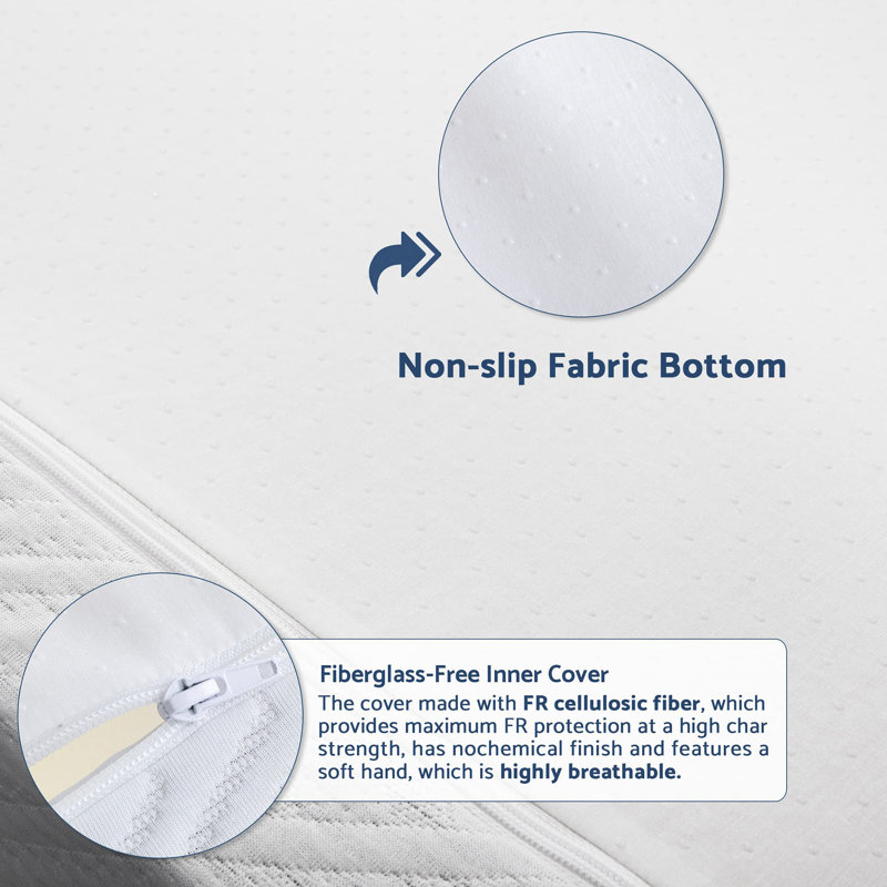 Alwyn Home Humeston Queen 8'' Medium Mattress
