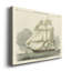 Antique Clipper Ship II - impression sur toile tendue-1854497358