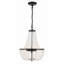 Conway Wrought Iron 3-Light Chandelier-881615904