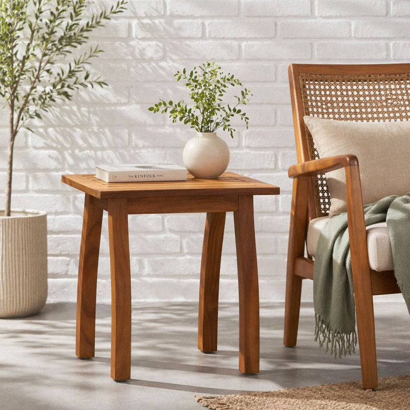 Côté bois d'acacia, Teak