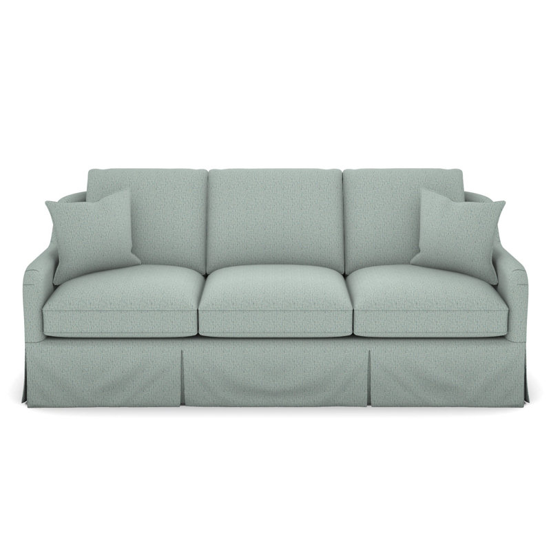 Fisher Waterfall Skirt Sofa, Tuck Water