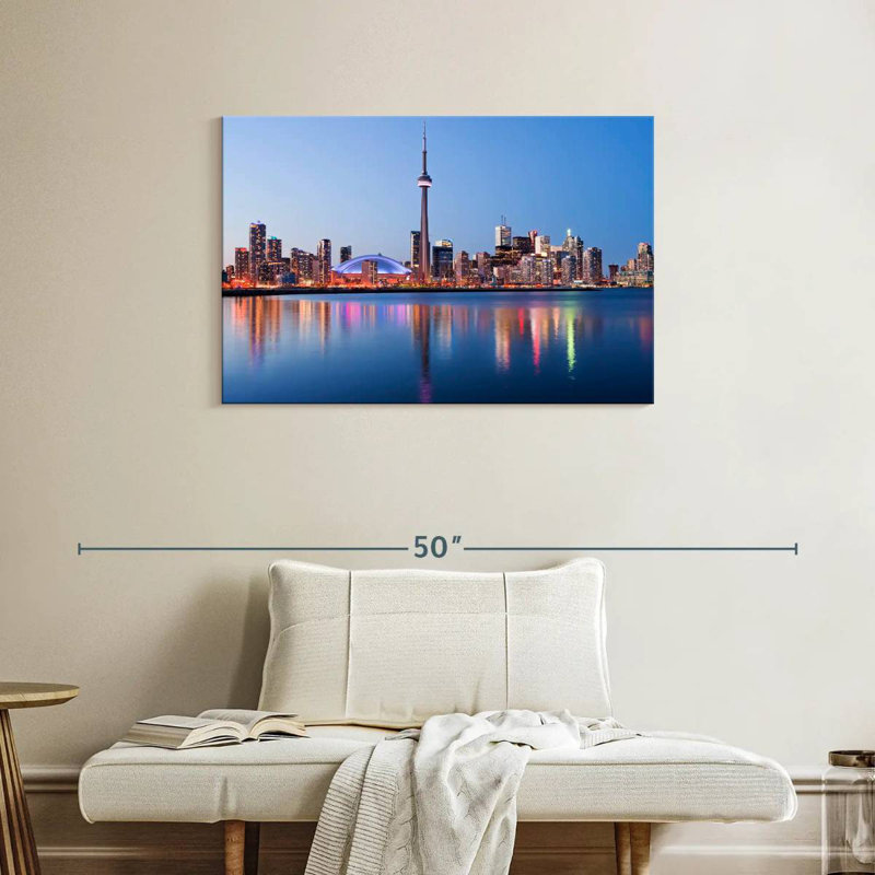 Rorry Toronto Skyline, 24" H x 36" W