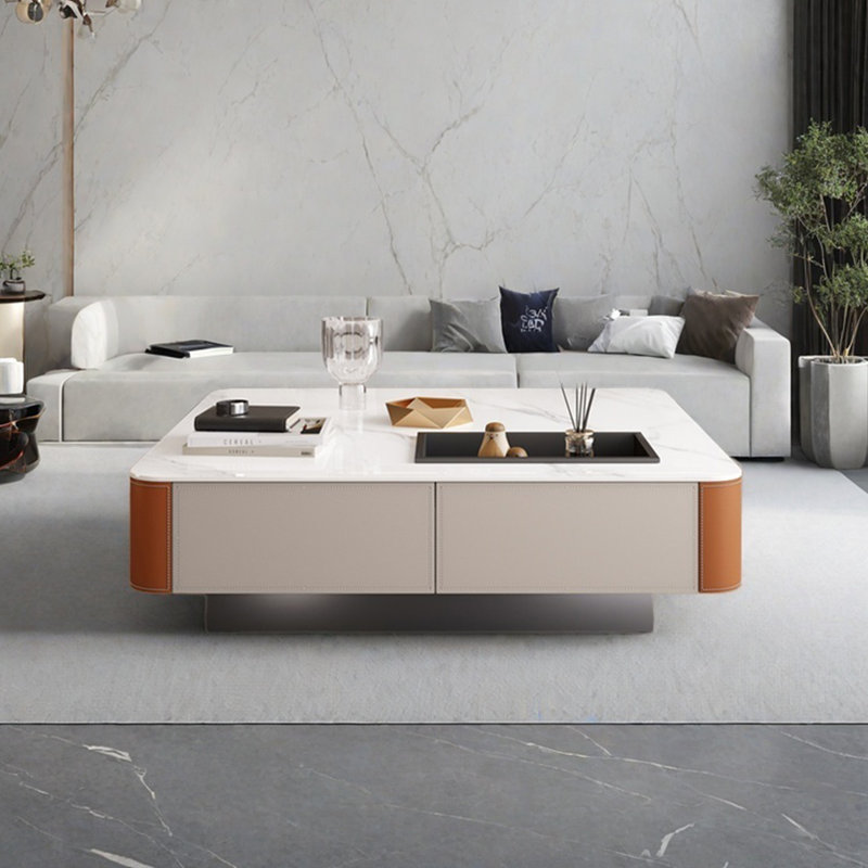 Table basse simple, H 15,7 po x l 39,4 po x P 39,4 po