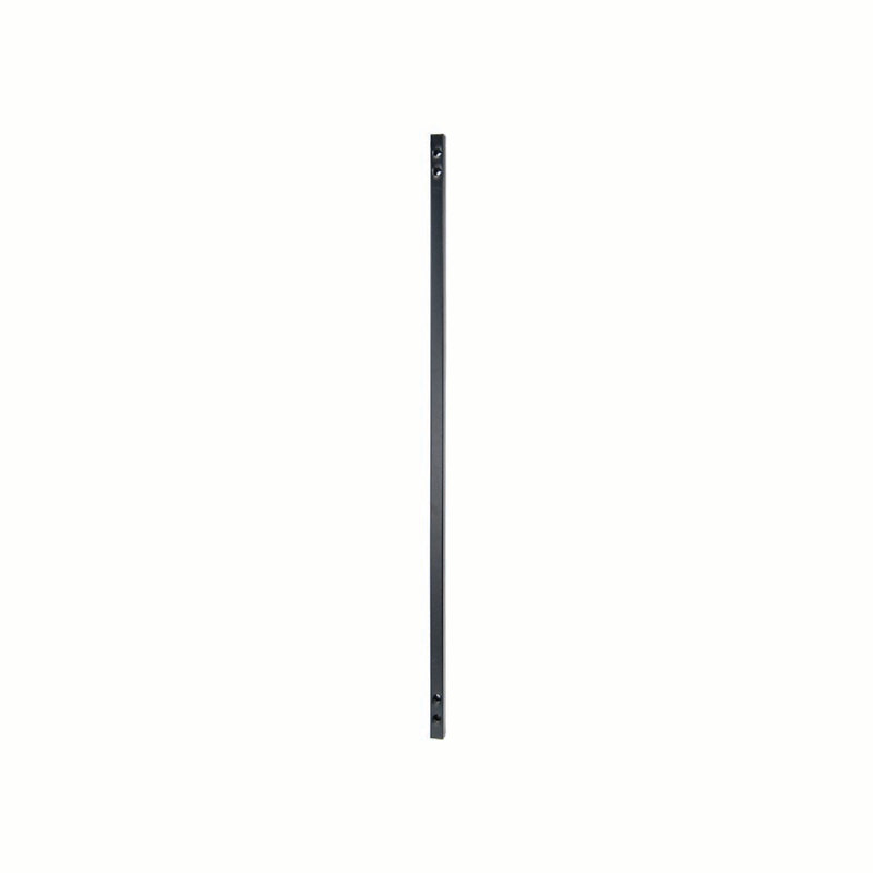 31" Black Sand Powder-Coated Metal Stair Baluster Set