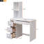 Lit superposé en L simple au-dessus de simple avec bureau intégré Ffyon-1244660962