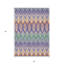 Tapis intérieur lavable 3 pi x 5 pi orange du sud-ouest-125217185