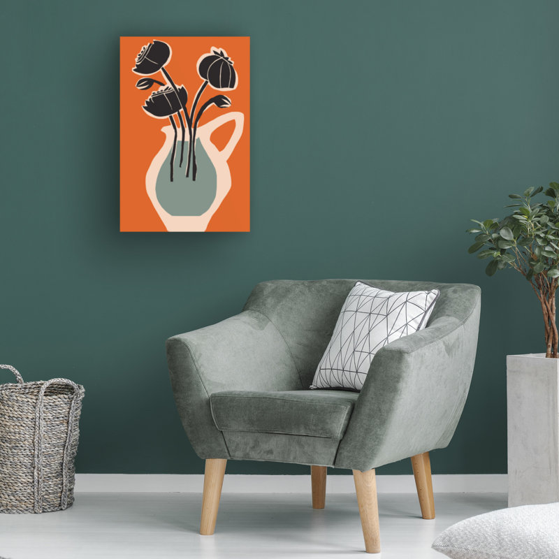 Art sur toile de bolognaise rétro bolus no 2, H 19 po x l 12 po
