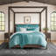 Housse de couette Devon Bay et 1 taie décorative simple-120904066