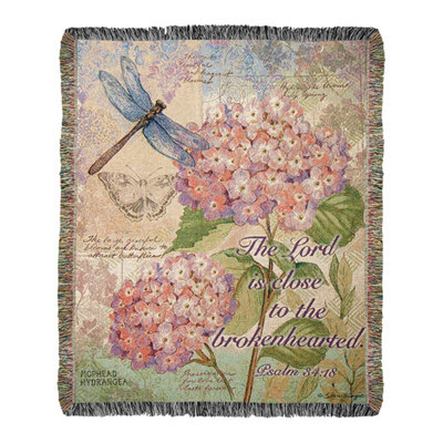 Manual Woodworkers & Weavers Field Guide With Verse Tapestry Throw 50 x 60 Inch 100 Percent Cotton Woven Heirloom Quality Multicolor