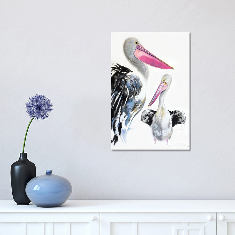 Pelican Majestic by Soo Beng Lim - Wrapped Canvas Print