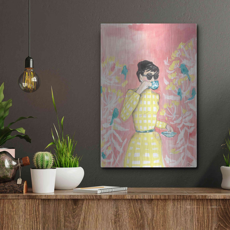 «Coffee In The Aviaire» par Jessica M, H 16 po x l 12 po