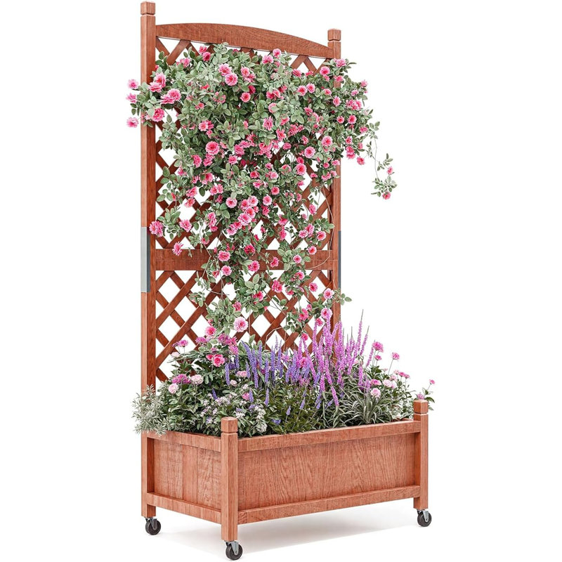 Wood Raised Garden Bed