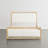 Modern Solid Wood Boucle Upholstered Bed Frame With USB-195040330-195040308-183250177