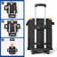 Ebern Designs Picnic Tote Bag Cooler with wheels in Black