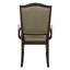 Chaise de cuisine, ensemble de 2 fauteuils, ensemble de chaises avec accoudoirs rembourrés