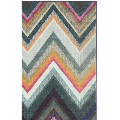Aljoharah Performance Chevron Rug