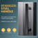 Neo-Angle Corner Shower Enclosure, Pivot Shower Door,6mm Clear Tempered Glass,38"W*38"D*72"H