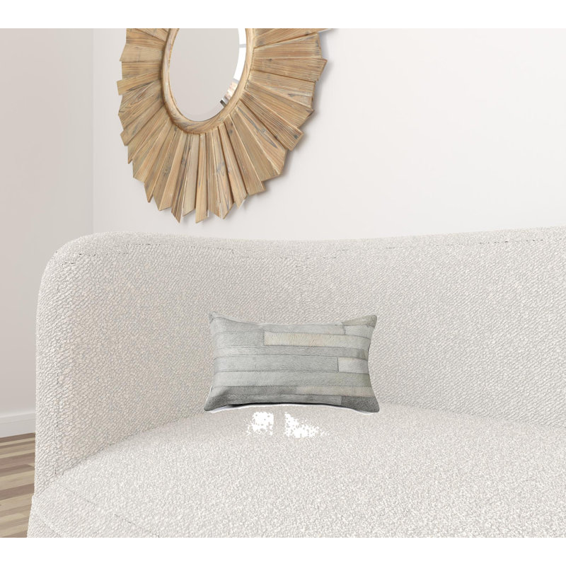 12" X 20" X 5" Gray - Pillow