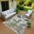 Machine Washable Indoor/Outdoor Jenning ACN2274 Animal Rug-2066949802