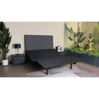 Base de lit réglable - Éclairage sous le lit - Télécommande sans fil - Typea - Typec