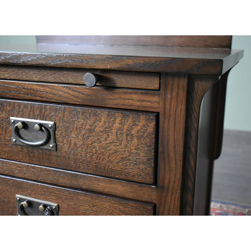 Table de chevet Velleman, Noyer