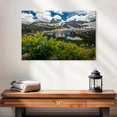 Alvord Glacier National Park Lake