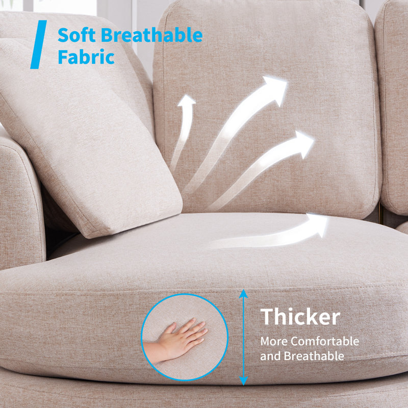 2 - Piece Upholstered Sectional