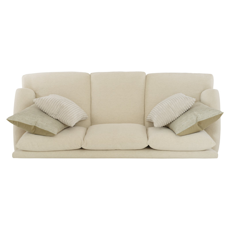 Isabella Sofa, Mocha, Cream Linen 1429-002