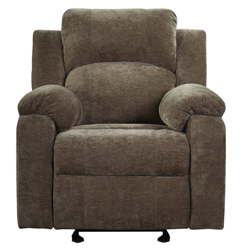Fauteuil inclinable manuel, Brun