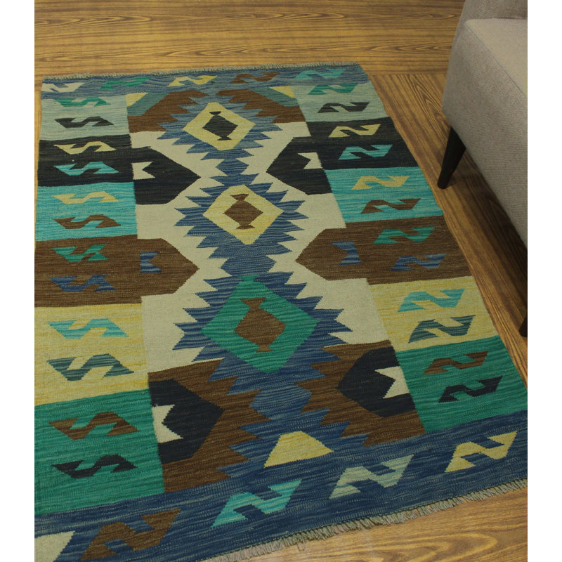 Hults Wool Geometric Indoor Rug