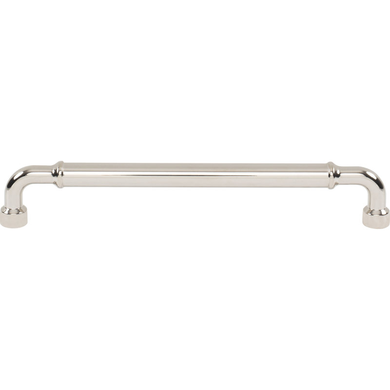 Lavington Center to Center Bar Pull, Polished Nickel, 7 9/16"