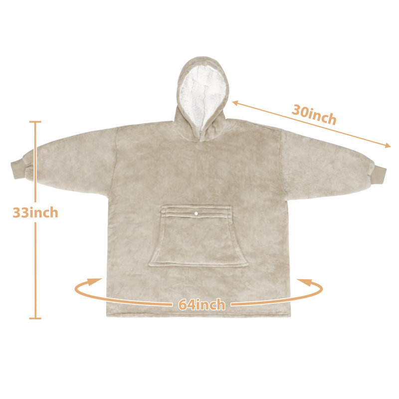 Sweat à capuche pour enfants Catalonia, Beige
