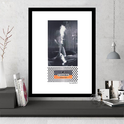 Cigars Let You Use Your Imagination With This Image - Single Picture Frame Photograph on MDF